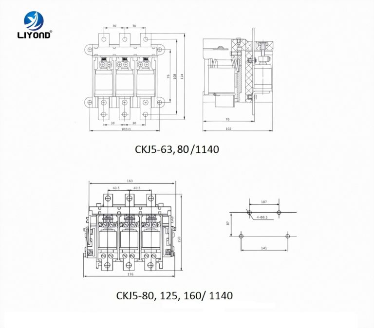 Wholesale L V Ckj Ac Medium Voltage Vacuum Contactor Liyond