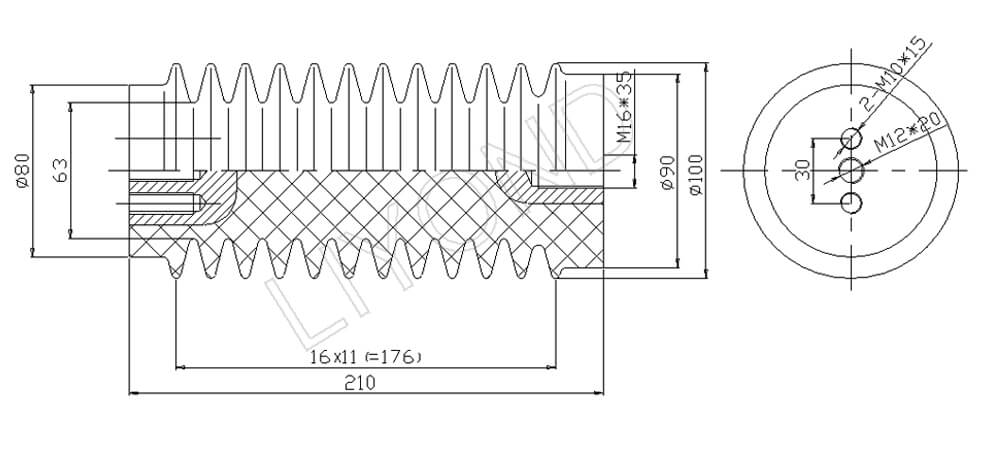 insulator drawing