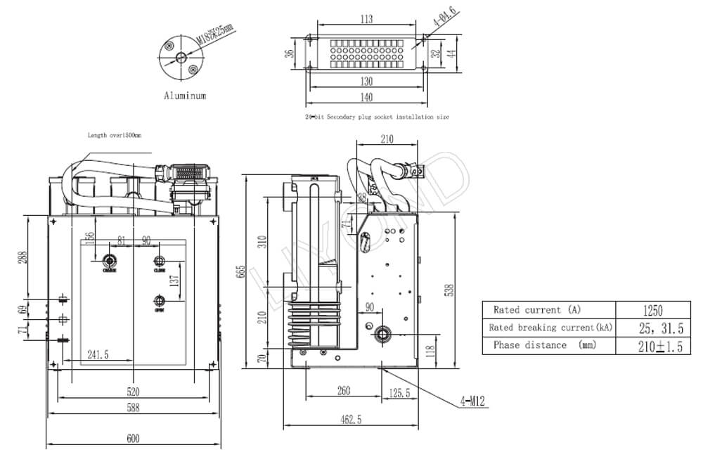 CT68-24 vcb drawing