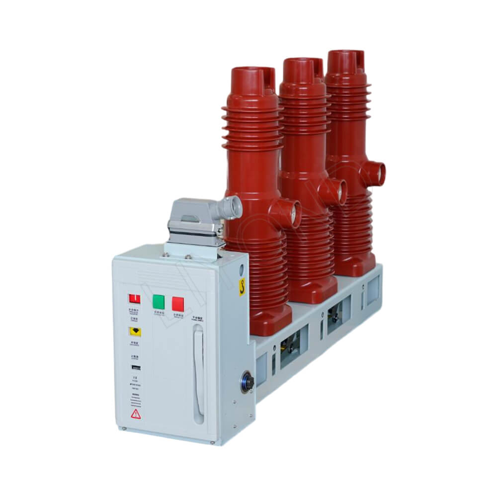 Side-mounted vacuum circuit breaker