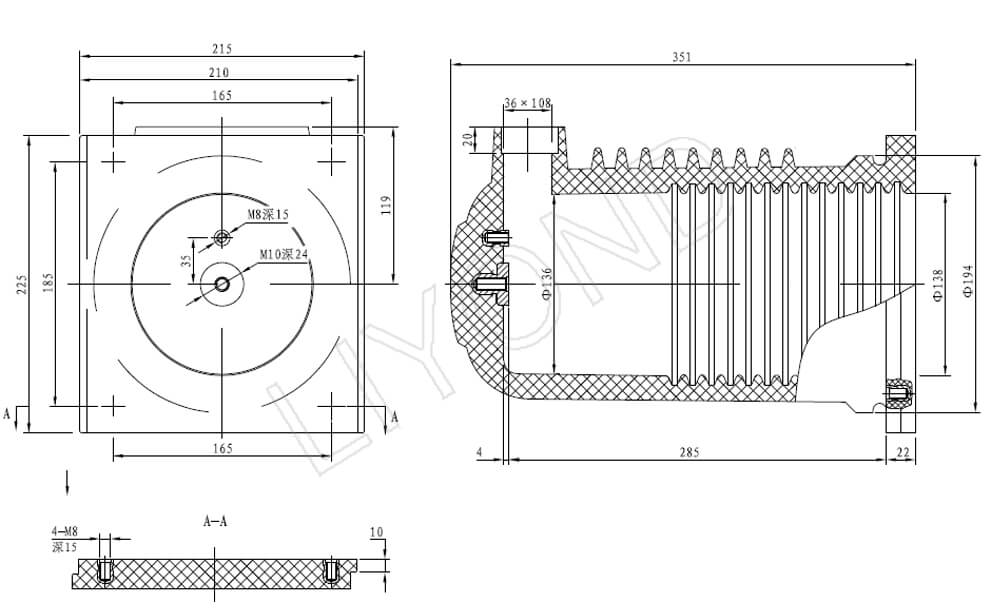 contact box drawing 