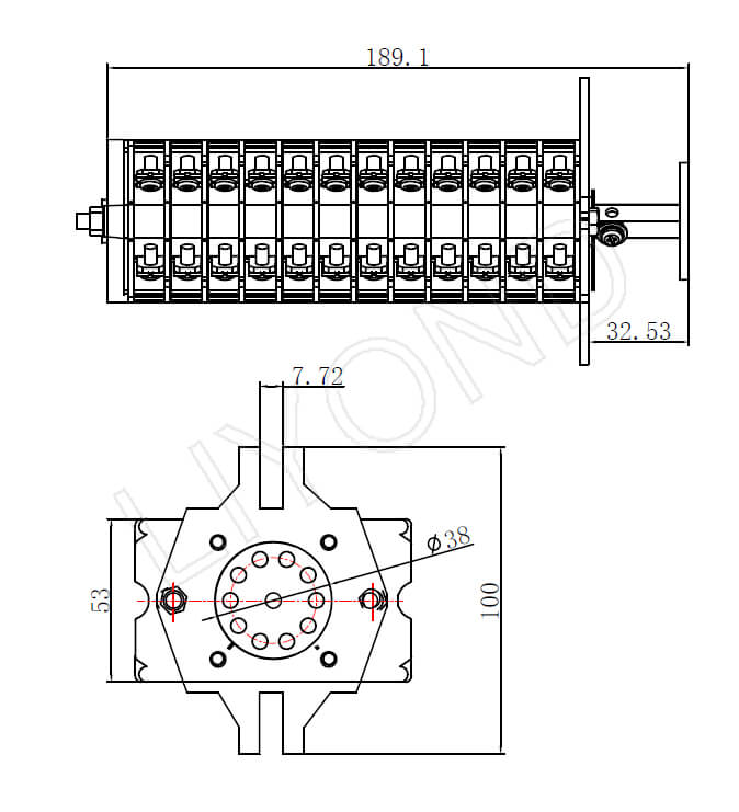 aux switches drawing