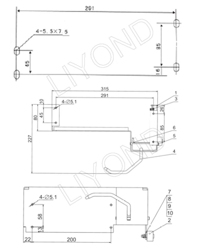 Secondary socket interlock mechanism 5XS.573.010 